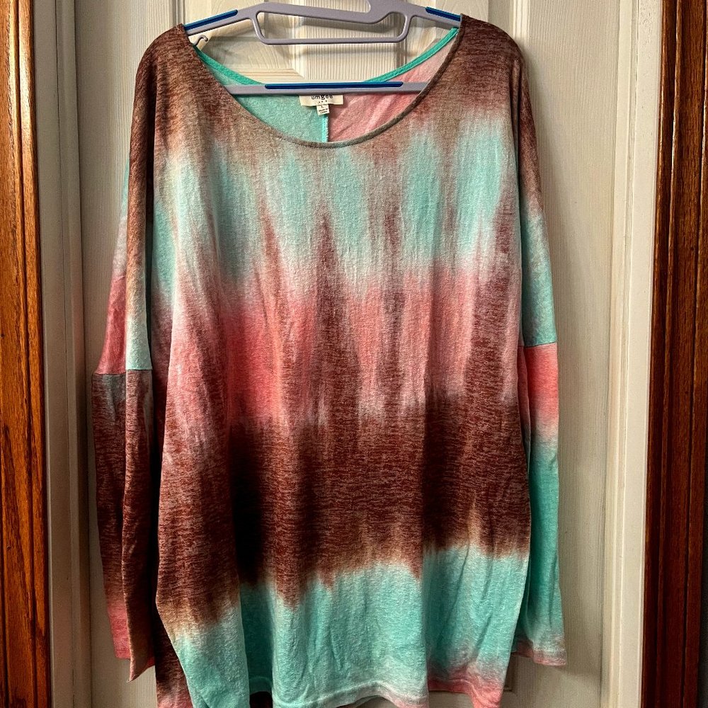 Tie-dyed shirt